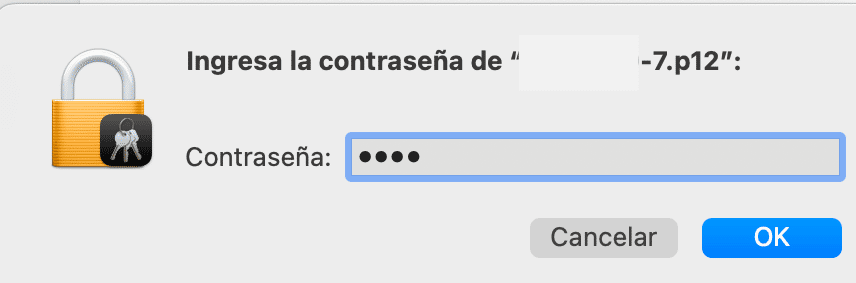 Contraseña