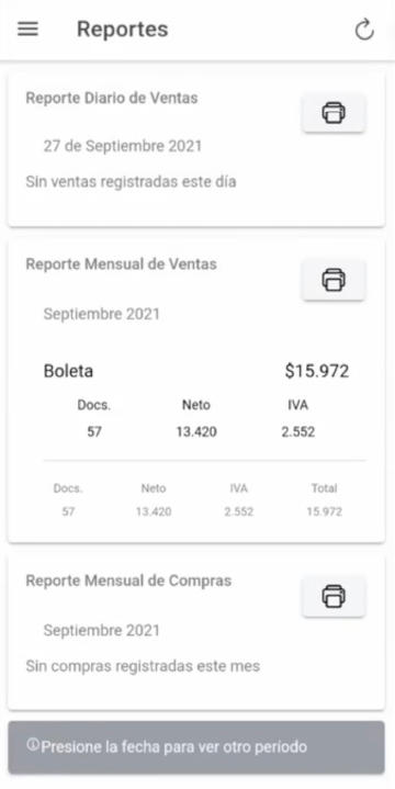 Detalles en reportes