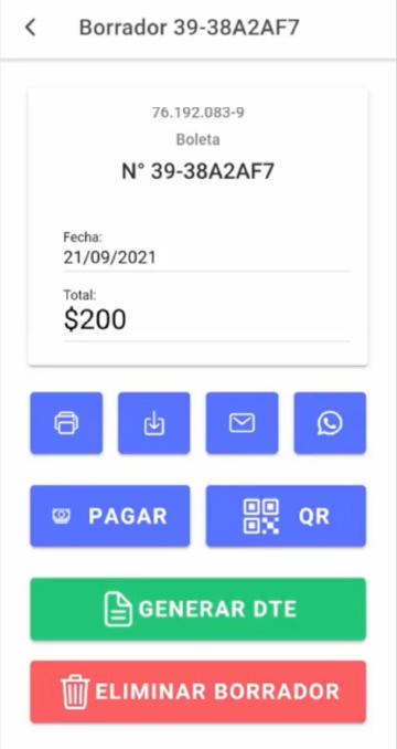 Detalles de una cotización