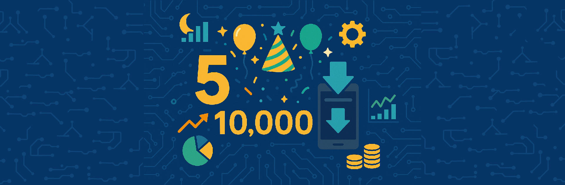 ¡5 años y 10.000 descargas!