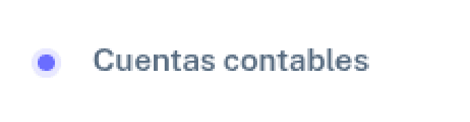 Cuentas contables
