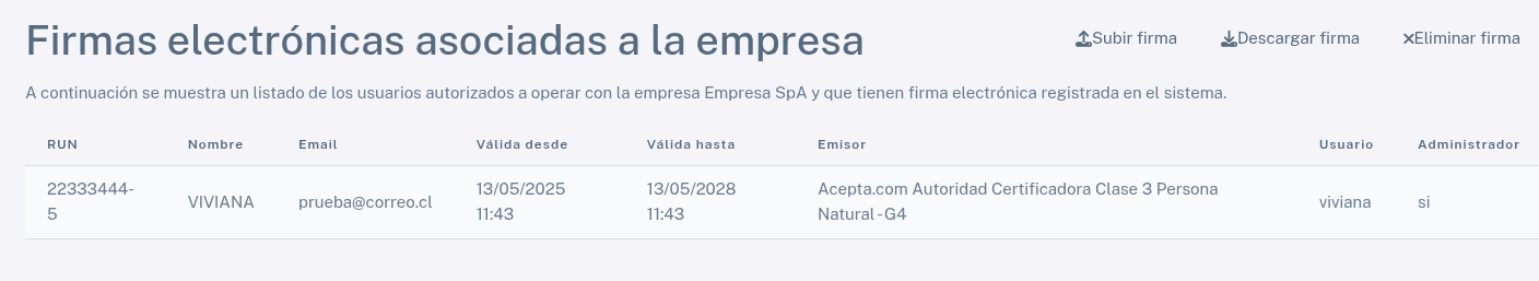 Firma electrónica