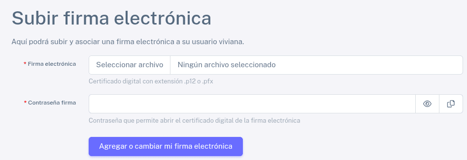 Subir firma