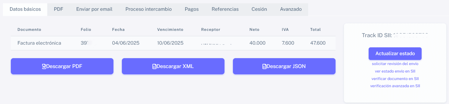 Documento sin estado