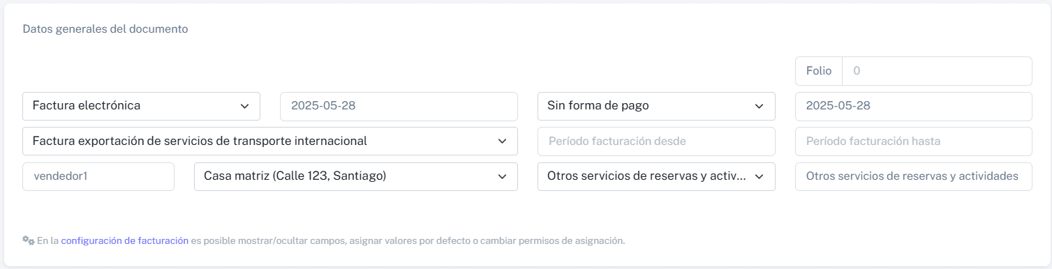 Datos generales del documento