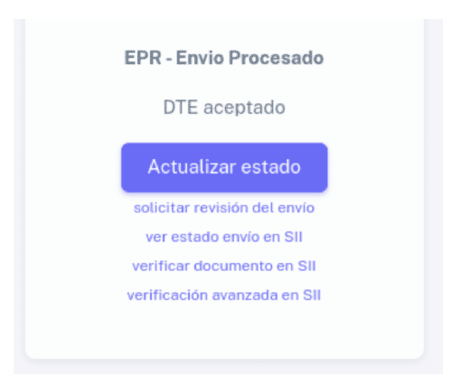 Actualizar estado