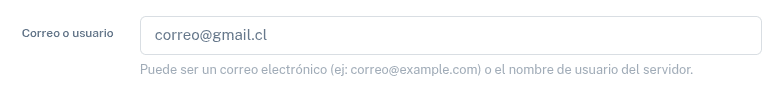 Correo de intercambio Gmail