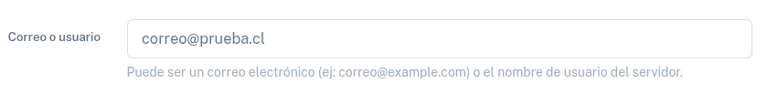 Correo de intercambio no Gmail