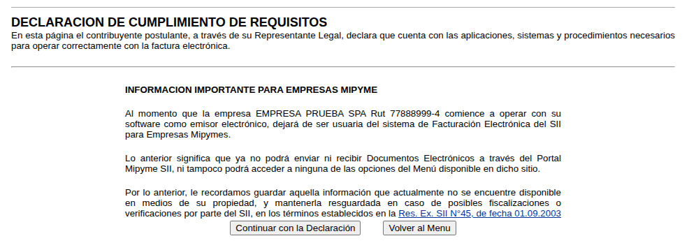 Información para empresas MIPYME